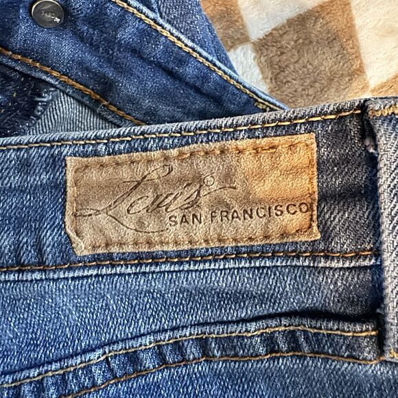 Levi's Curve Boot Cut Denim Blue Jeans Women's Size 31/32 - Picture 5 of 6